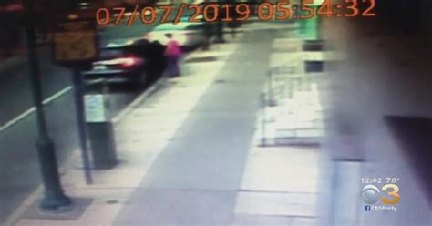 Security Video Shows Woman Appearing To Stumble Out Of Center City