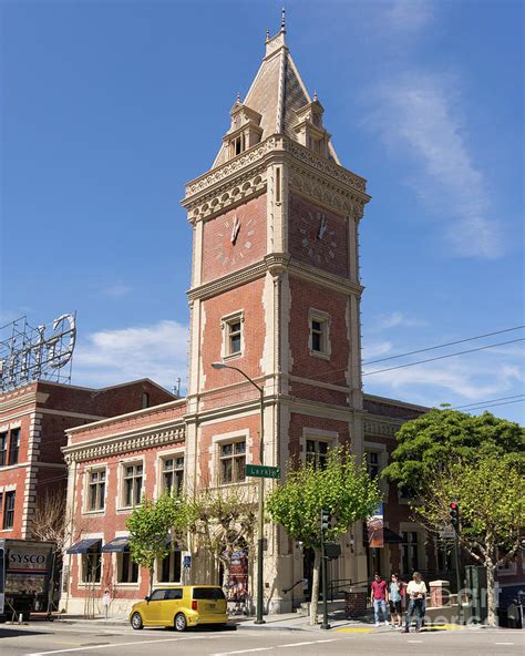 The Ghirardelli Chocolate Factory Clock Tower San Francisco California