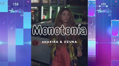 Monotonia By Shakira Ft Ozuna On Piano Fire Youtube