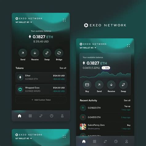 Designs | Web3 & Crypto Wallet Chrome extension | App design contest