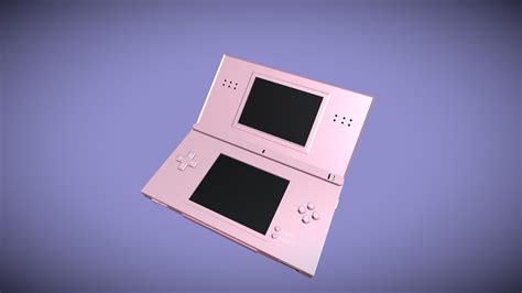 Nintendo Ds Lite 3d Model By Antonia James Antonia James 9b9f23e