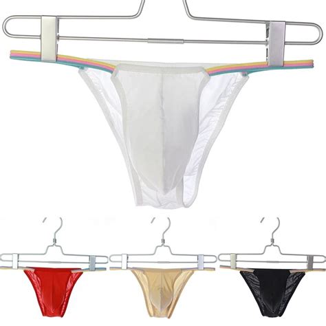 Slips Homme Culotte String Slip Toutes Saisons Bikini Respirant Basse Hauteur Eur Picclick Fr