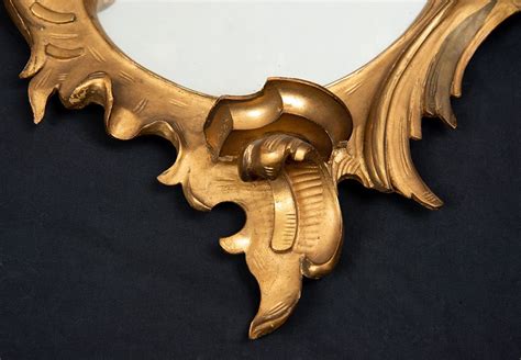 Proantic Paire De Miroirs Anciens d époque XIXème Siècle