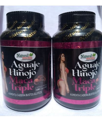 Aguaje Hinojo Maca Triple Promo X Caderas Gl Teos Busto Mercadolibre