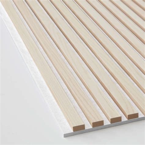 Diamond Ash White RecoSilent Acoustic Felt WallRibbon