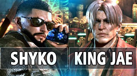 Tekken Shyko Lars Vs King Jae Victor High Level Gameplay