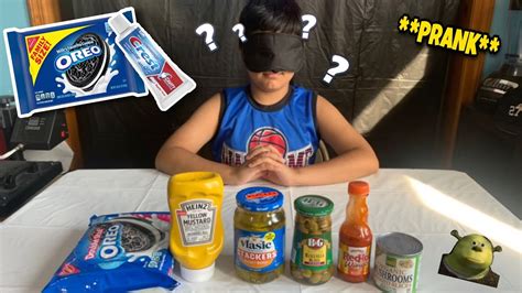 Blindfolded Taste Test Challenge Youtube