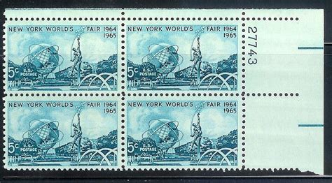 US 1244 5c New York World S Fair MNH United States General Issue