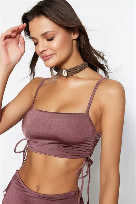 Buy Trendyol Strapless Tunnel Bikini Top Online Zalora Philippines