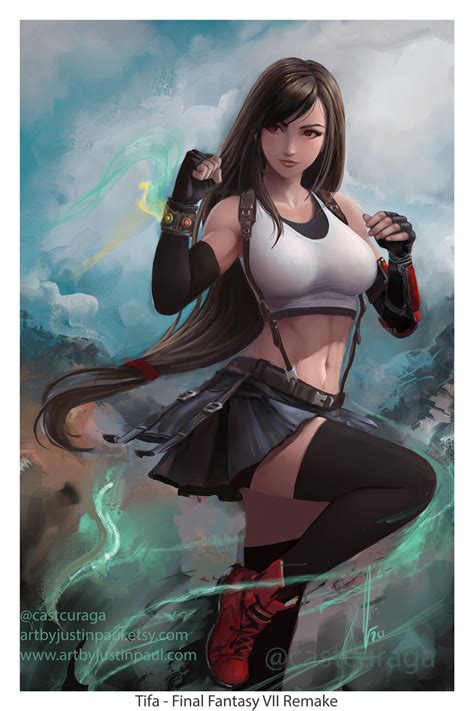 Artstation Tifa Final Fantasy Vii Remake