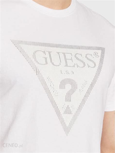 Guess T Shirt Shiny Gel Traingle M Gi J Bia Y Slim Fit Ceny I