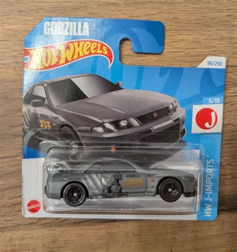 HOT WHEELS NISSAN Skyline GTR R BCNR Godzilla Short Card New PicClick UK