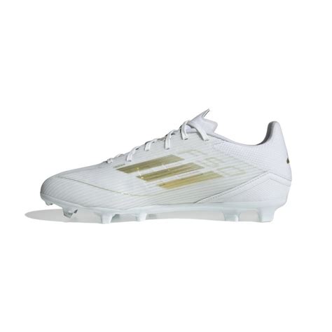 Adidas F50 League Fg Ag Day Spark Footwear White Gold Metallic Footwear White