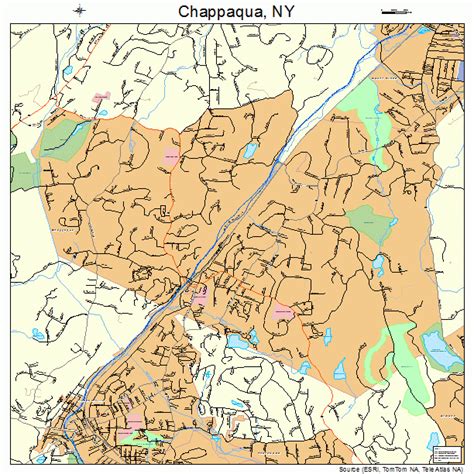 Chappaqua New York Street Map 3613805