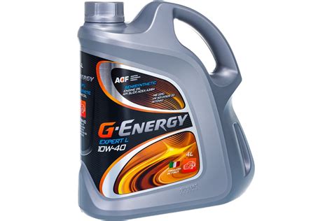 Масло Expert L 10W-40 4л G-Energy 253140264 - выгодная цена, отзывы ...