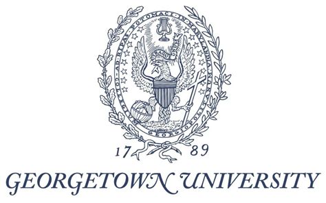 Download High Quality Georgetown University Logo White Transparent Png