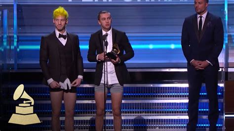 Twenty One Pilots Wins Best Pop Duo Group Performance Acceptance