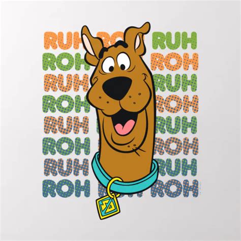 Scooby-Doo Ruh Roh Wall Decal | Zazzle