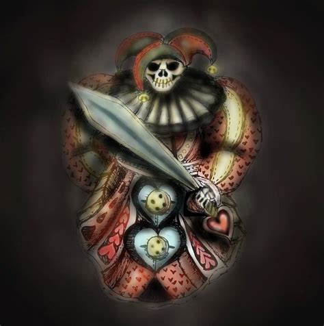 Jester skeleton with sword Digital Art by Meg Baker - Pixels