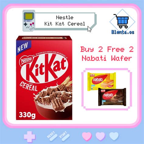 Nestle Kit Kat Cereal 330g New At Breakfast 🔥sg Ready Stock🔥kellogg