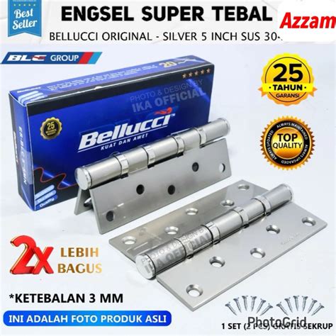 Jual Harga Promo Engsel Inc Sus Belluci Stanlis Tebal Murah