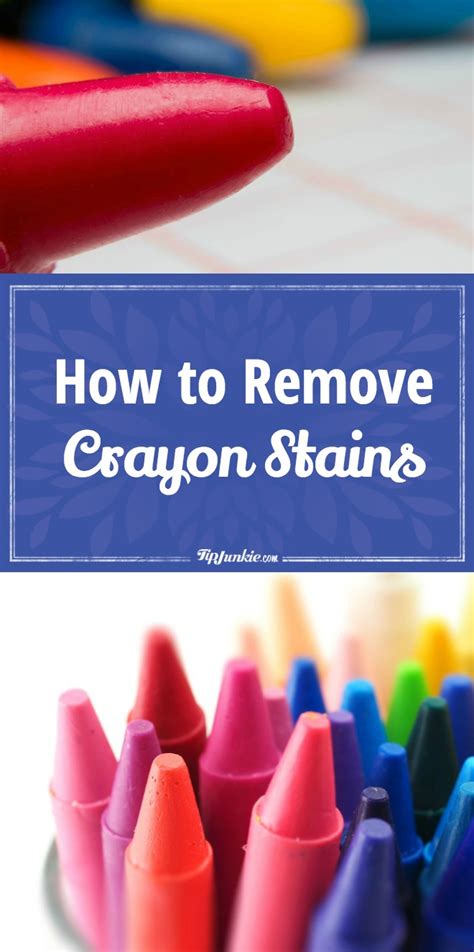 How To Remove Crayon Stains Tip Junkie