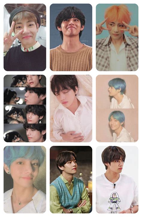 Photocards Taehyung Fotos Imprimibles Boleto De Cine Foto 58 Off