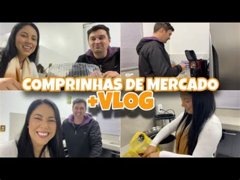 COMPRINHAS DE MERCADO VLOG DE CASAL NOSSA ROTINA BATE PAPO YouTube