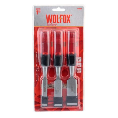 Kit Formones Set Piezas Wolfox Wf