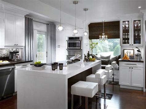 Contemporary Kitchen Window Treatments Hgtv Pictures Hgtv