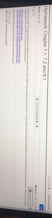 Solved Homework: Chapter 7.1, 7.2 and 8.1 | Chegg.com