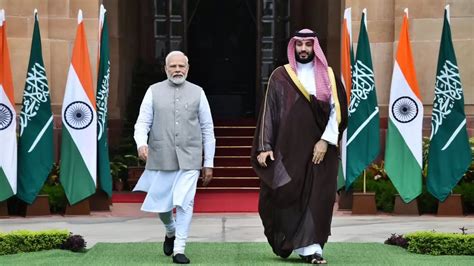 PM Modi Holds Meetings With Saudi Crown Prince Mohammed Bin Salman