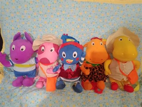 Peluche En Mochilita De Los Backyardigans Originales C U En Venta En