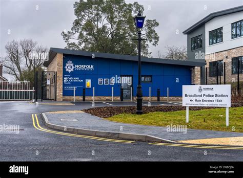 Broadland Police Station on Postwick Hub Norfolk England UK Stock Photo - Alamy