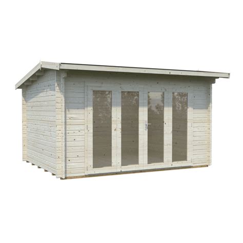 PALMAKO Blockbohlenhaus Ines BxT 390 x 300 cm Außenmaße