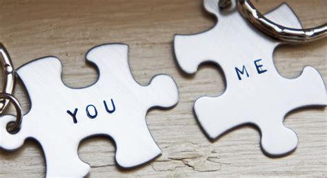 Personalized Puzzle Piece Keychain Custom Couple Best Friends Etsy