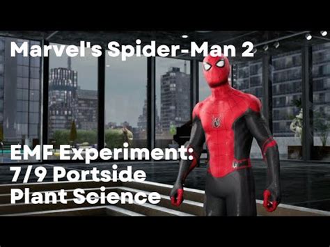 Marvel S Spider Man Emf Experiment Portside Plant Science Ps