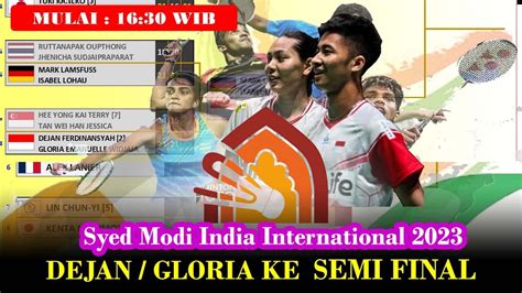 Syed Modi India International Semi Final Mulai Wib Dejan