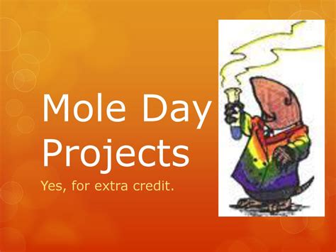 Mole Day Projects Stuffed Moles