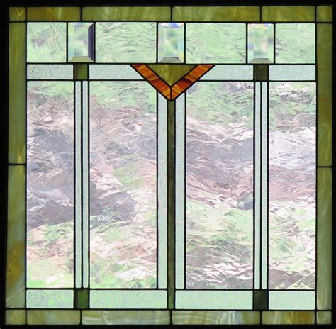 Craftsman Style Stained Glass Windows Glass Designs