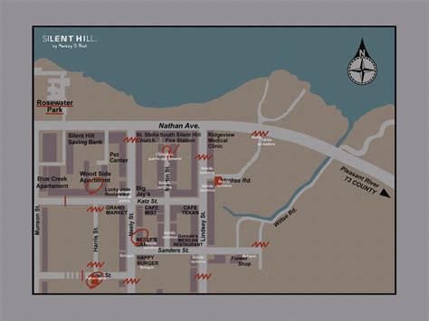 Silent Hill Town Map