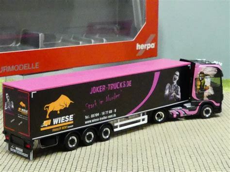 Modellspielwaren Reinhardt 1 87 Herpa DAF XF SSC Joker Trucks Trucker