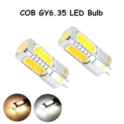 LED GY6 35 12V AC DC Bulb Light 450lm 5 Watts COB Leds G6 35 Bulb