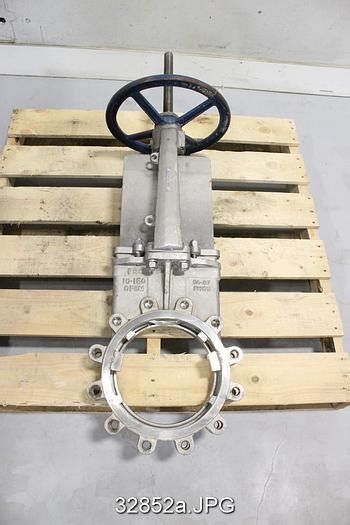 Used Fnw Bm Hand Operated Knife Gate Valve For Sale At Can