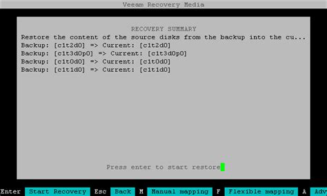 Step Specify Advanced Restore Settings Veeam Agent For Oracle