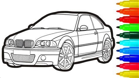 Coloring Pages Of Bmw Cars