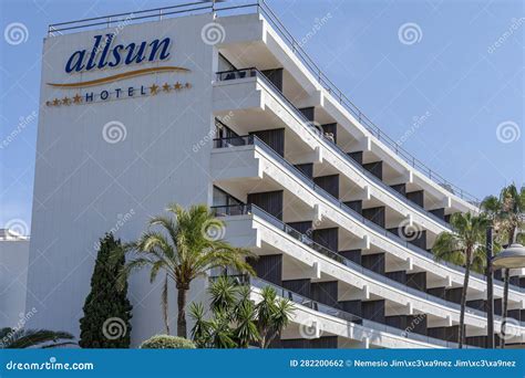 Hotel Allsun Borneo In The Resort Of Cala Millor Editorial Photography