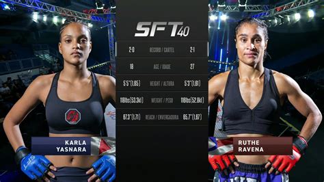 Ruth Pereira Ravena Vs Karla Yasnara Full Fight With Finish Sft 40 2023 05 06 R Wmma