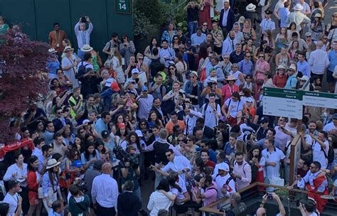 Wimbledon Runner Up Ons Jabeur Mobbed By Fans UBITENNIS