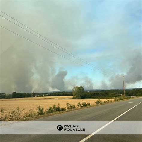 Bretagne Le Feu En Forêt De Brocéliande Est Fixé Dylan Fouville